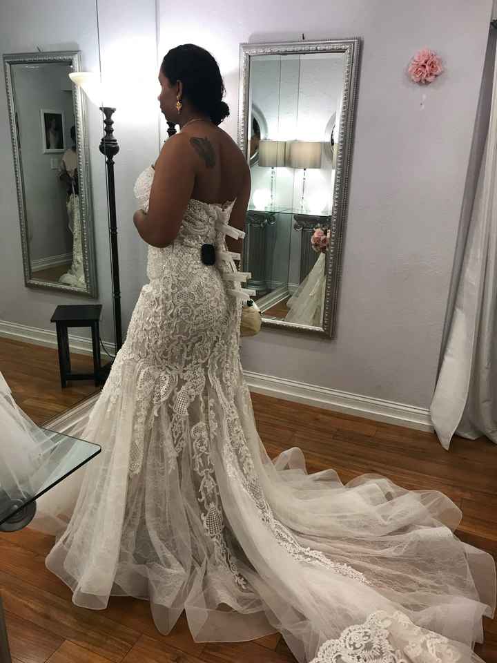 i bought my dress!! Then i got worried about the size i ordered - 2