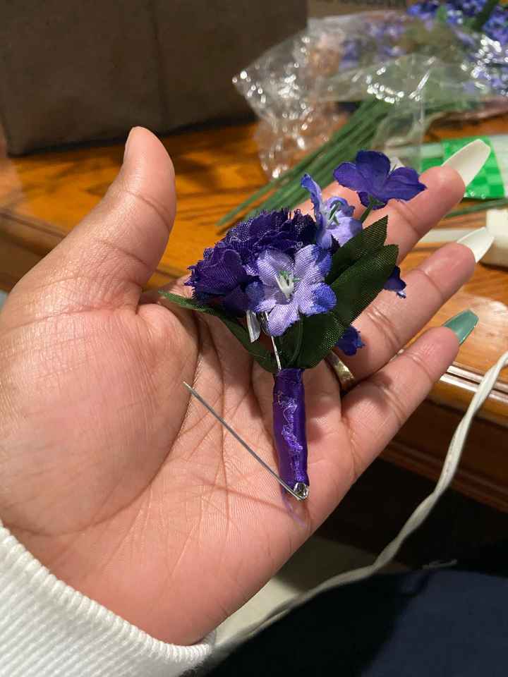 i made boutonnières - 3
