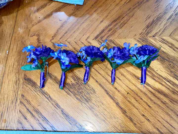 i made boutonnières - 4