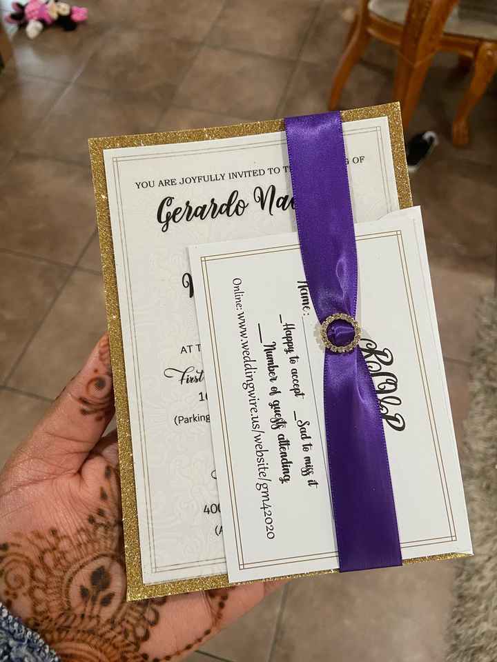 My eyes are burning: diy invites almost done - 1