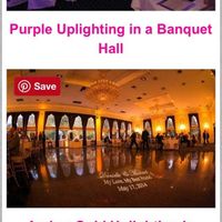 Need pics of amber uplighting