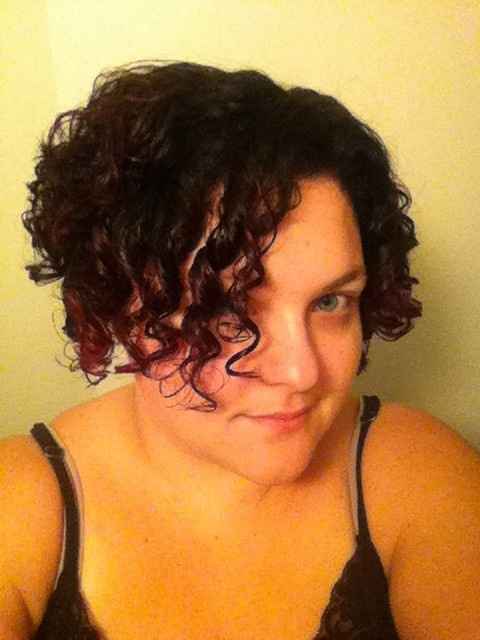Did your dress impact your hair choices?