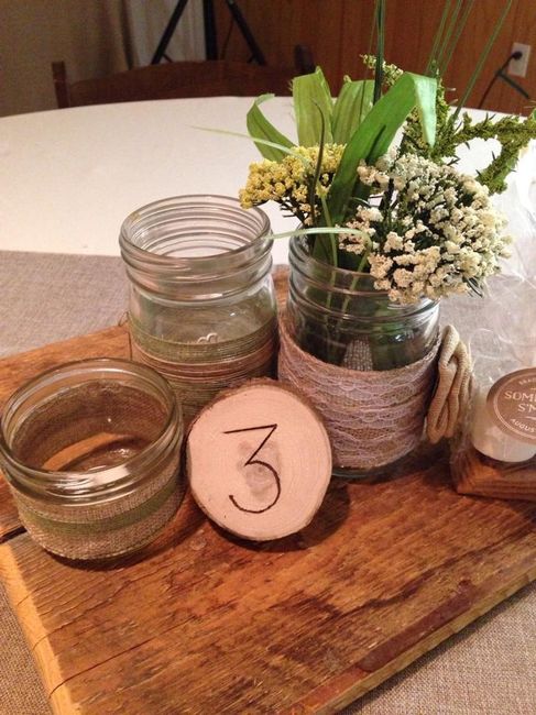 Brides that used Mason jars..have any photos?
