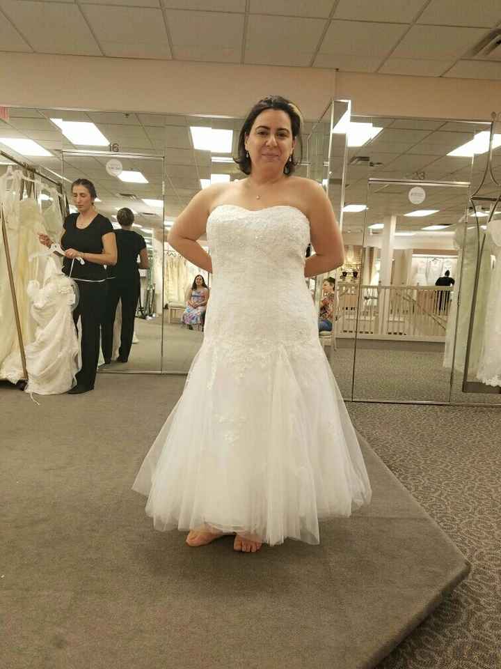 did u show your partner pics of the rejected dresses? (update: show us your rejects!)