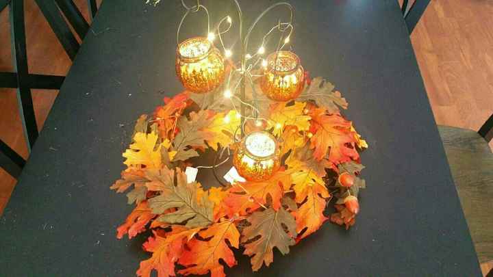 diy centerpieces finalized. thoughts?