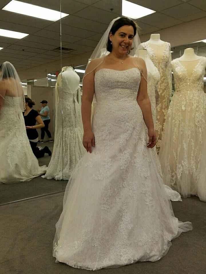 I said yes to the dress!!!