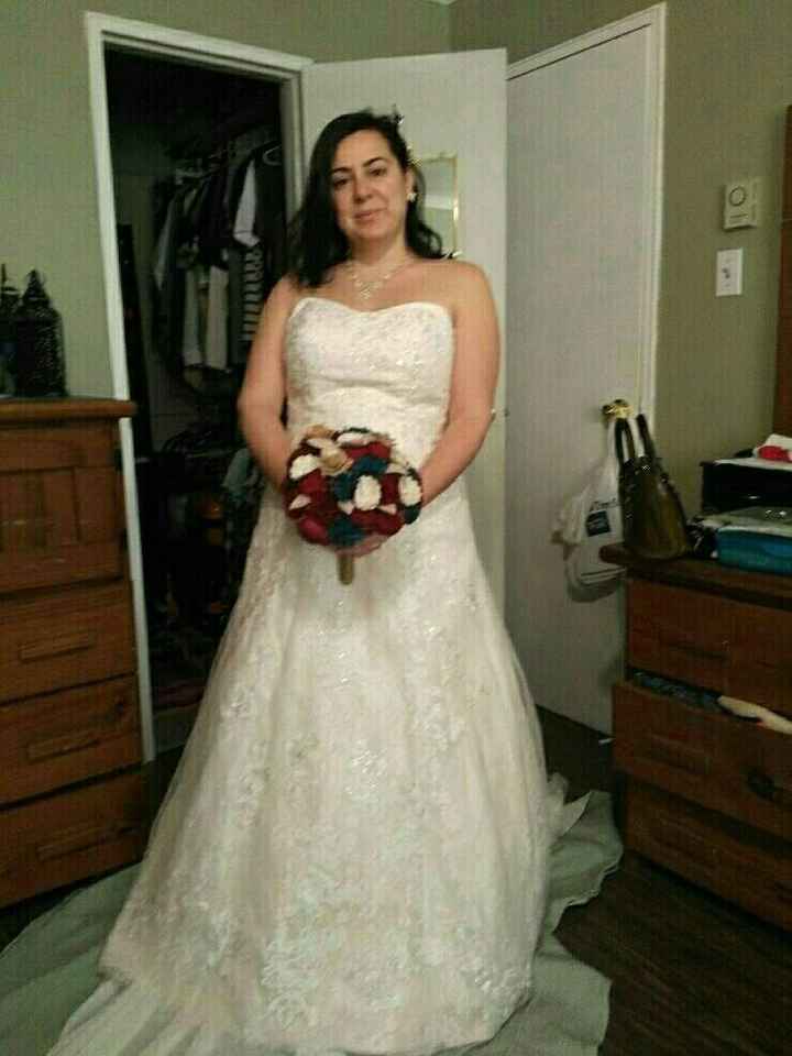 leave as strapless or use the shawl during the ceremony?
