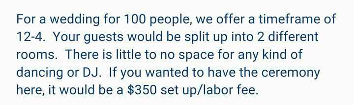when a prospective vendor just isn't into you (the case of the mysteriously shrinking venue)