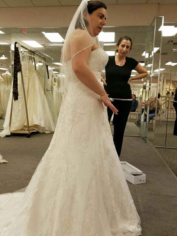 I said yes to the dress!!!