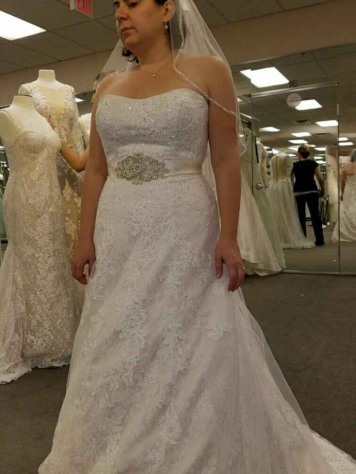 I said yes to the dress!!!