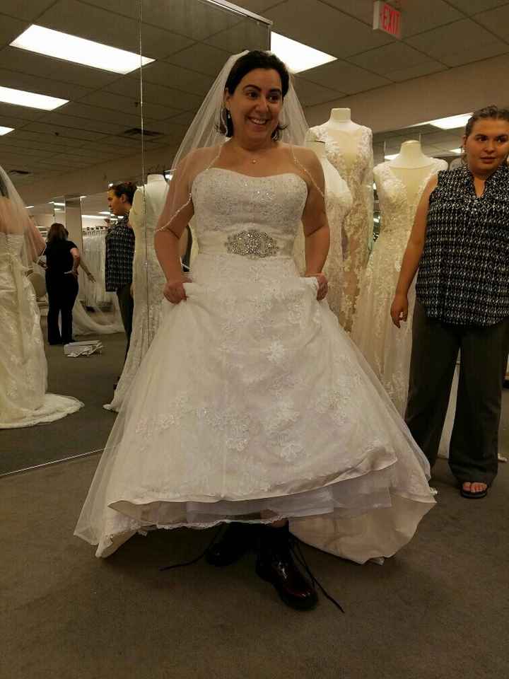 I said yes to the dress!!!