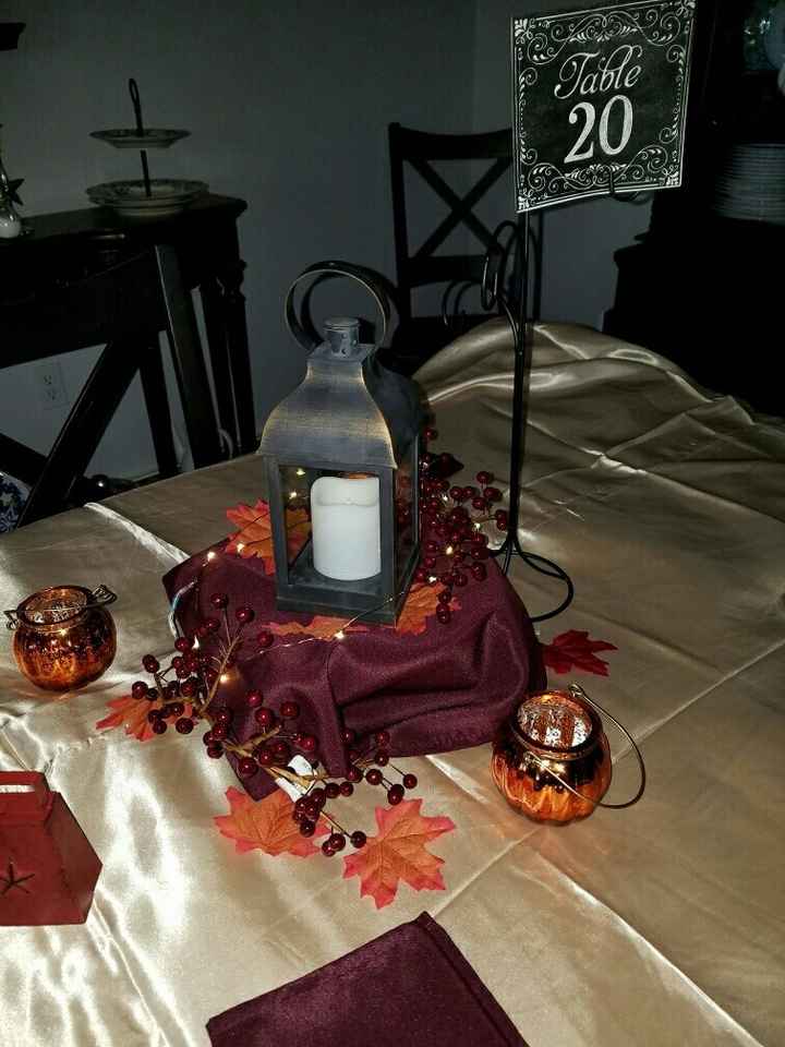 Let's see those centerpieces! Ideas??