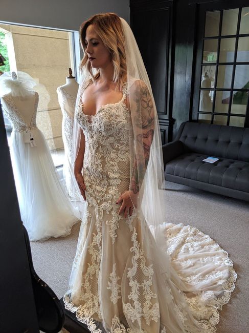 front veil length