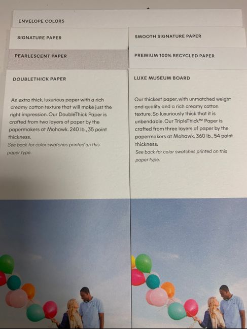 nyc brides- Minted invitation samples - 2