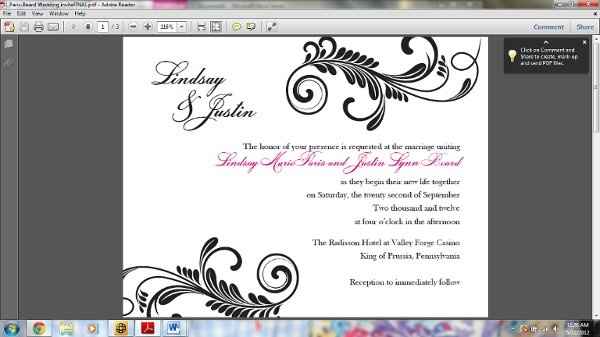 Show me your invitations! Post a pic here