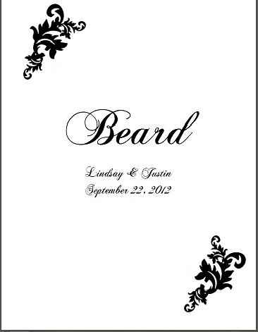 Guestbook Ideas - DIY (yay my first one) *pics*