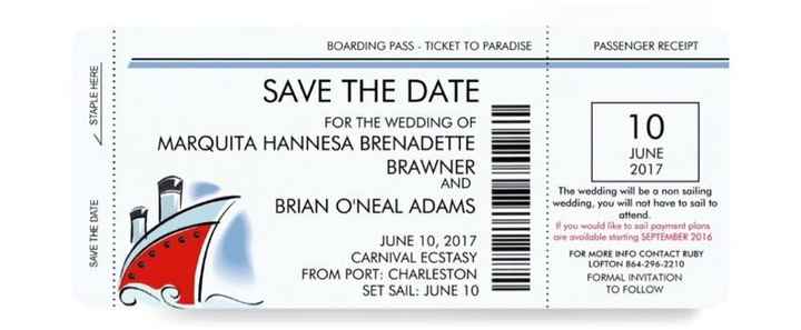 Which save the dates do you like best? And can anyone recommend a printer in the UK?