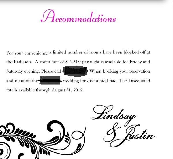 RSVP Wording Please offer suggestions :)