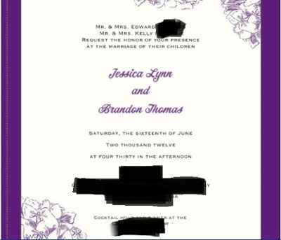 Invitations