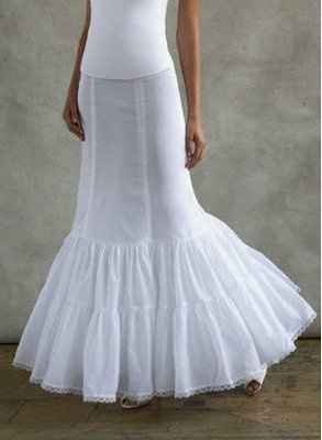 Did anyone wear or plan to wear this style of slip?