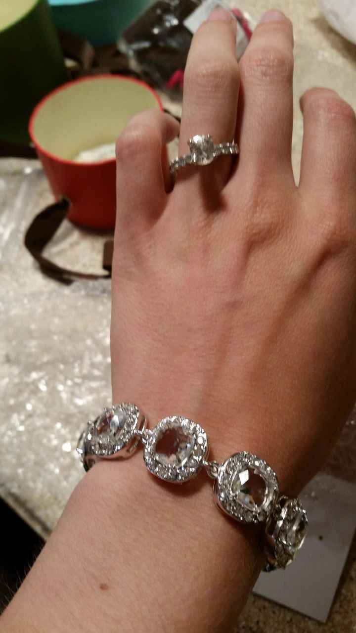 Poll: Necklace or no necklace. Dress pic included.