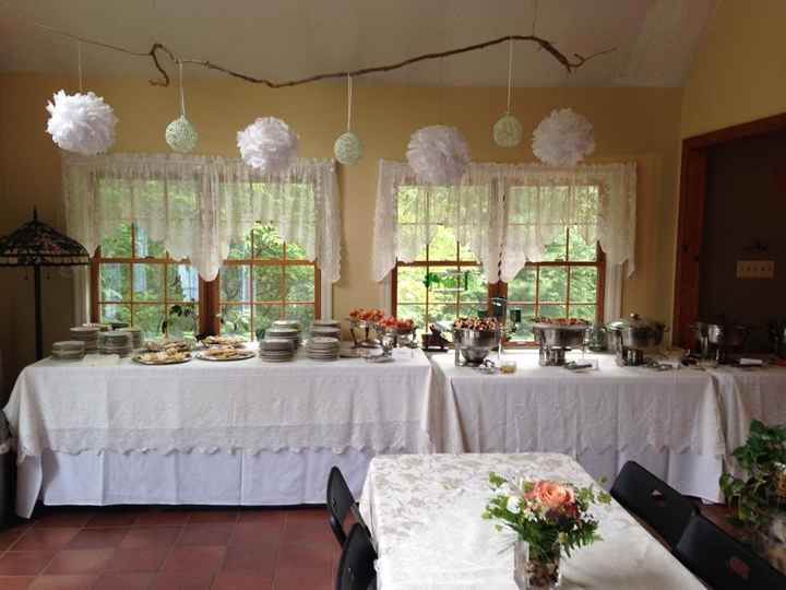 Bride perspective on being a bridesmaid! Pics from FSIL's shower