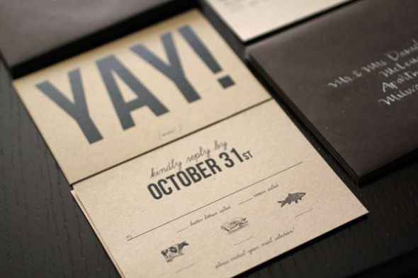 RSVP Wording for Sit Down Dinner