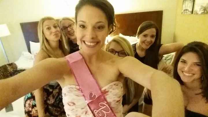 Bachelorette Party, Hair and Make Up Trial......AND THE BEANS MAKE AN APPEARANCE?!