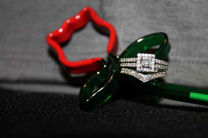 Got my rings back- soldered- pic :)