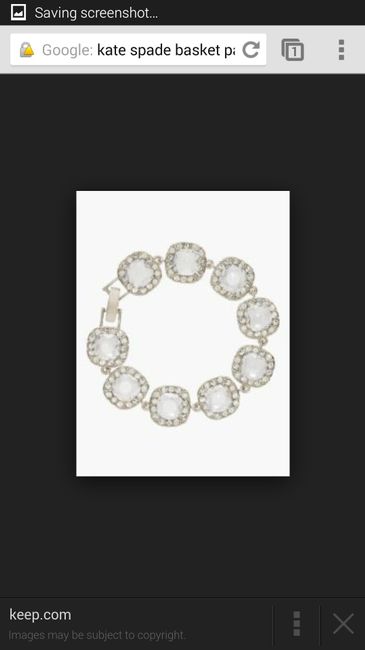 My dad surprised me and bought my wedding jewelry!