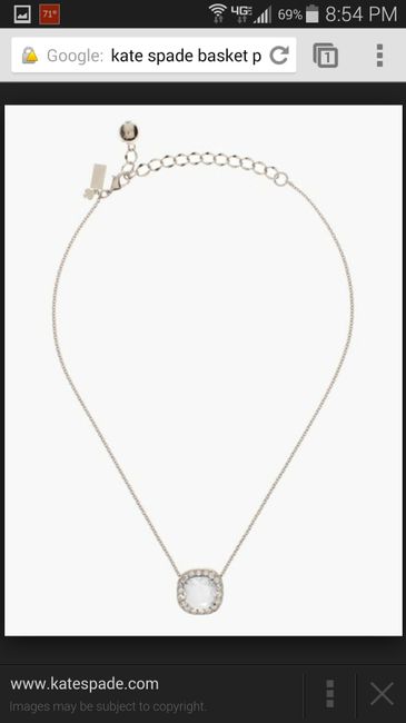 Poll: Necklace or no necklace. Dress pic included.