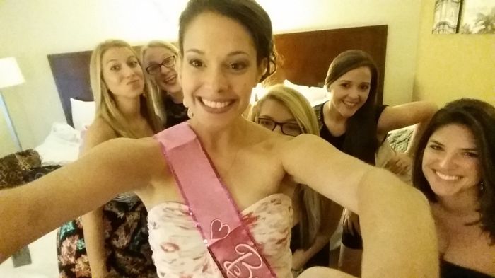 Bachelorette Party, Hair and Make Up Trial......AND THE BEANS MAKE AN APPEARANCE?!