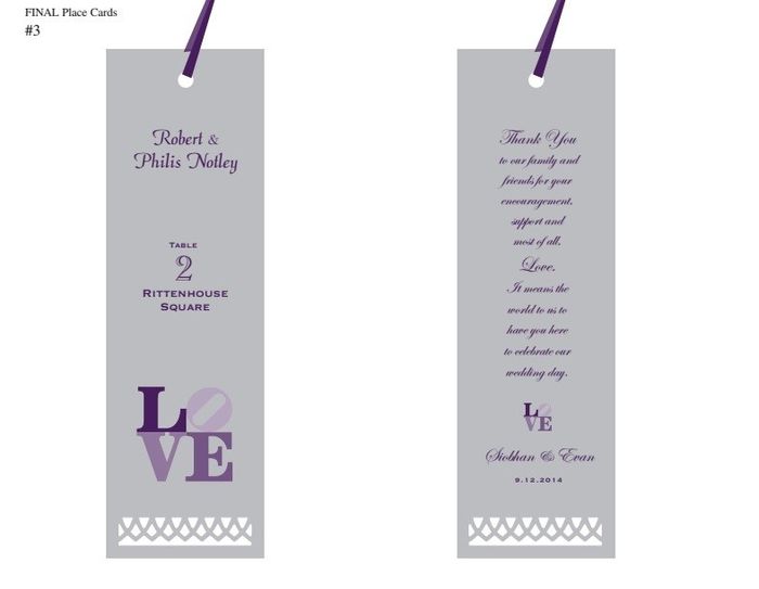 Show me your escort cards!