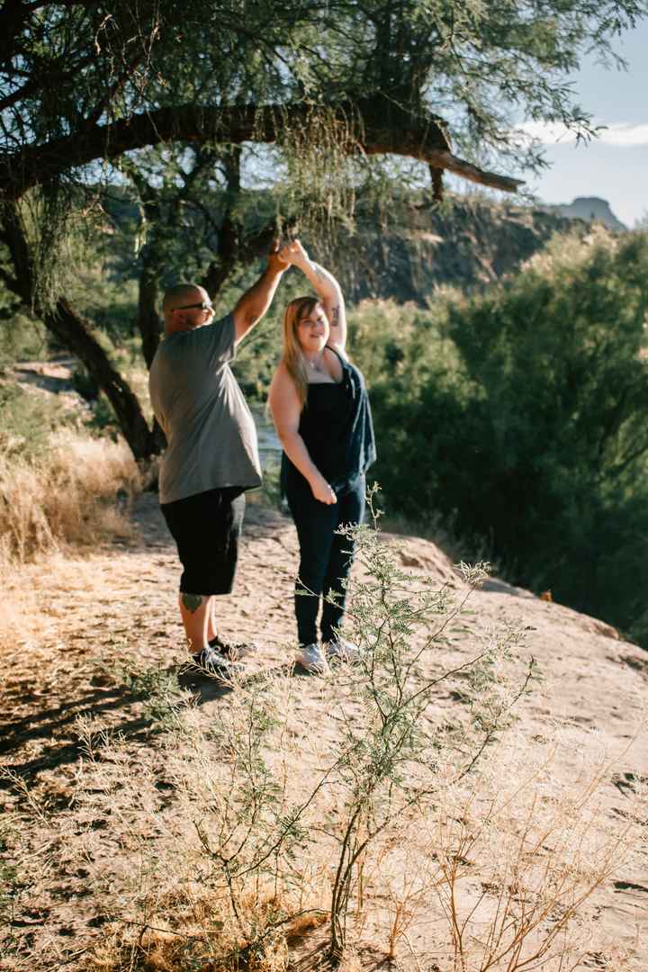 Show off your weird engagement pic - 1