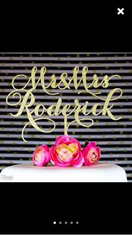 Cake Toppers