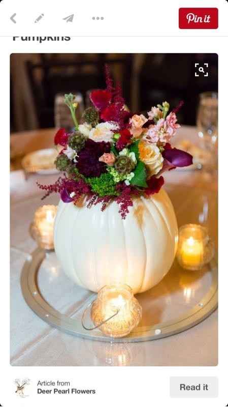 Spin off - Let me see your centerpieces!