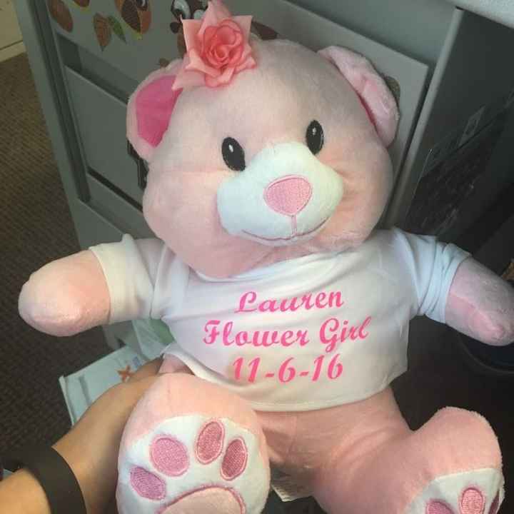 Flower Girl/ Ring Bearer Gifts!