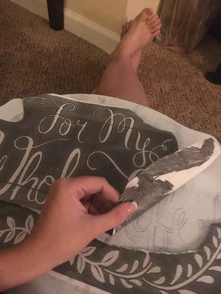 DIY Chalkboard Sign