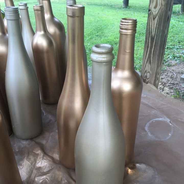 So. Many. Wine. Bottles.
