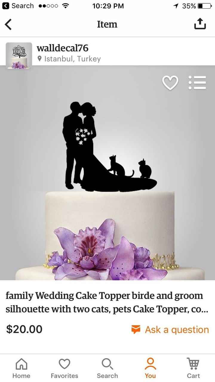 Wedding cake toppers