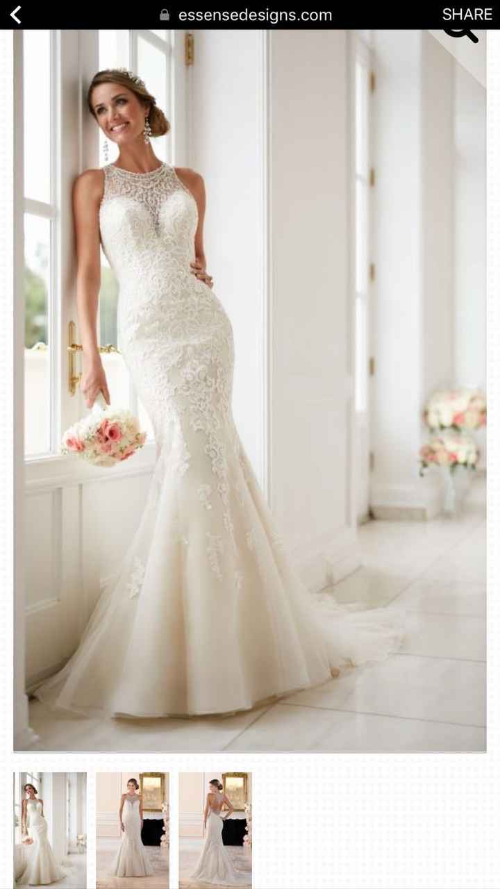 Can't find the dress