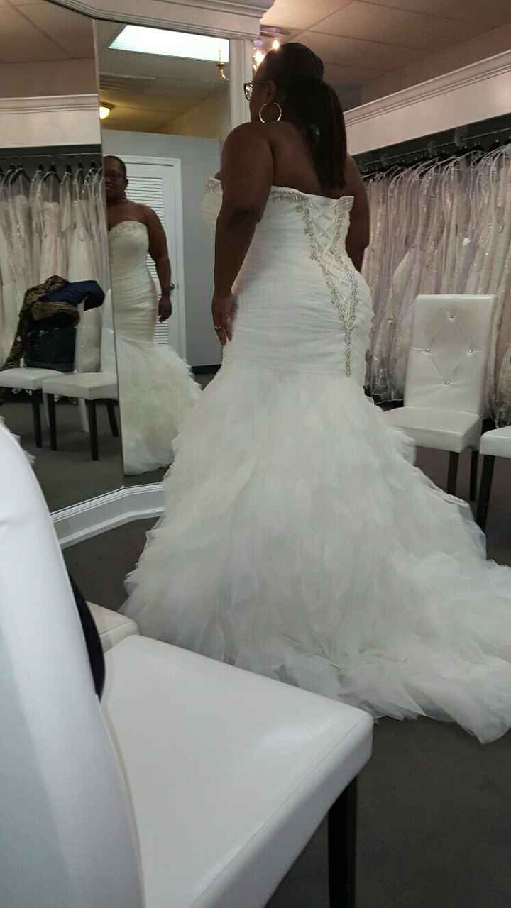 Size 16 wedding dress street size top