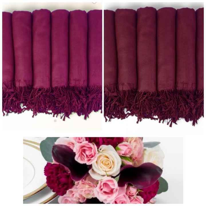 Which color shawl for my bridesmaids?
