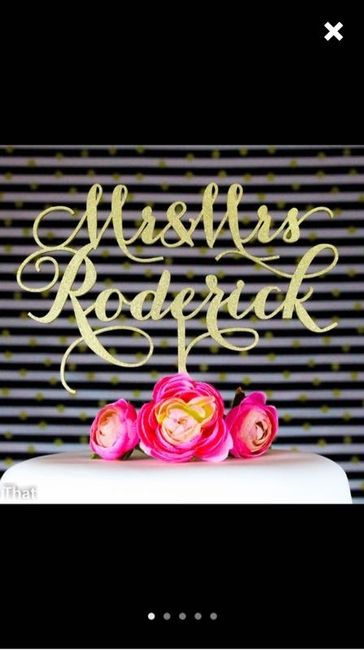 Cake Toppers
