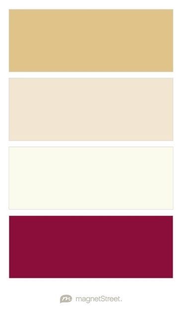 Show me your wedding inspiration with color palette