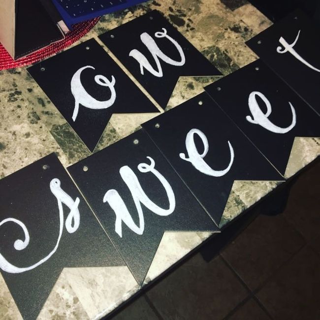 DIY Wedding Sign