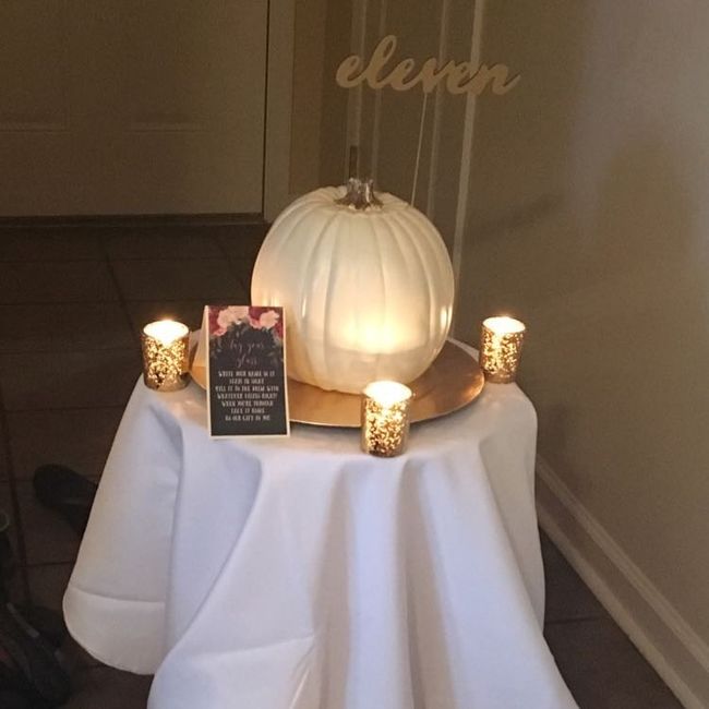 Mock centerpieces!