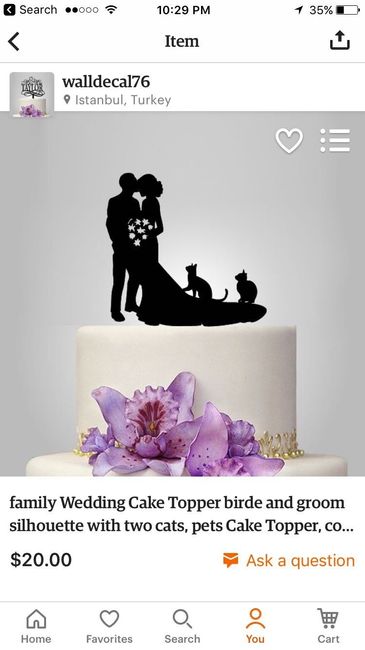 Wedding cake toppers