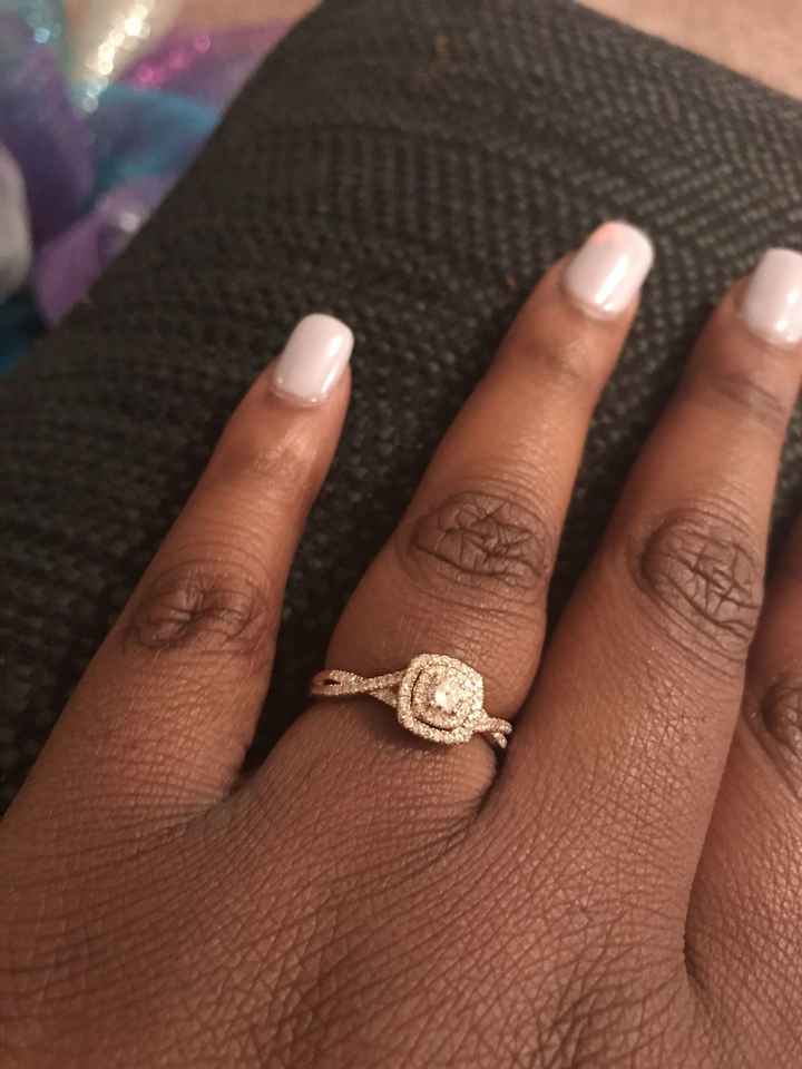 Let's see your engagement rings