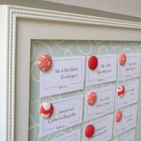 table names, escort cards and place cards